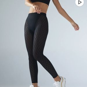Savage x Fenty mesh leg leggings